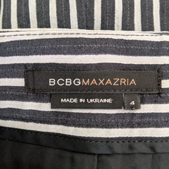BCBG MaxAzria Sailor Sriped Mini Skirt - Picture 2 of 7